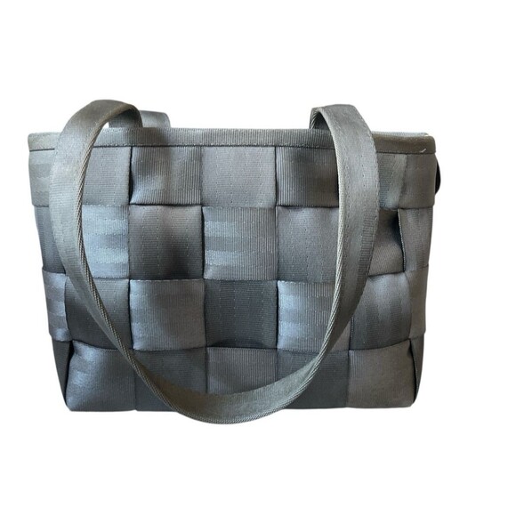 Harveys Original Seatbelt Bag Vintage Red Shoulder Bag Medium Tote 12 x 9" READ - Picture 3 of 7